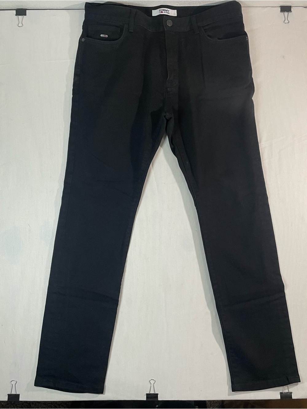 Tommy Jeans Men’s Black Stretch Jeans 36x32